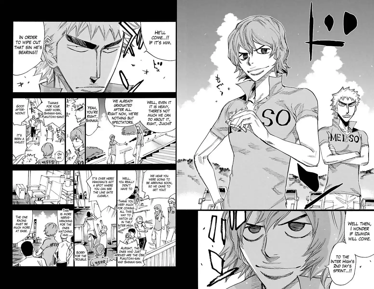 Yowamushi Pedal Chapter 385 5